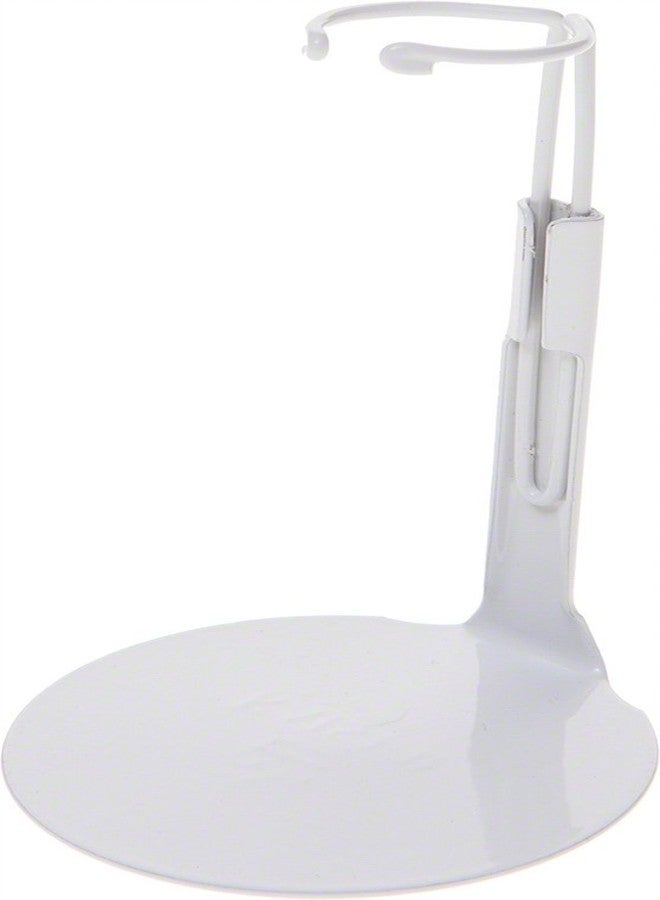 حامل دمى كايزر 1001 - حامل دمى أبيض للدمى ذات الخصر الصغير من 3.5 بوصة إلى 5 بوصات وشخصيات الحركة، عبوة من 3 قطع